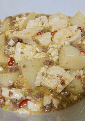 かぶでさっぱり！塩麻婆豆腐-レシピのメイン写真