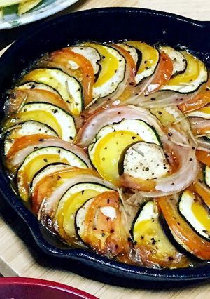 夏野菜のラタトゥイユ-レシピのメイン写真