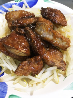 簡単 レバーの甘辛あん和え-レシピのメイン写真