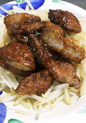 簡単 レバーの甘辛あん和え-レシピのメイン写真