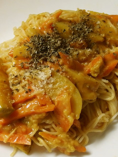 +野菜ジュースでヘルシーカレーそうめん-レシピのメイン写真
