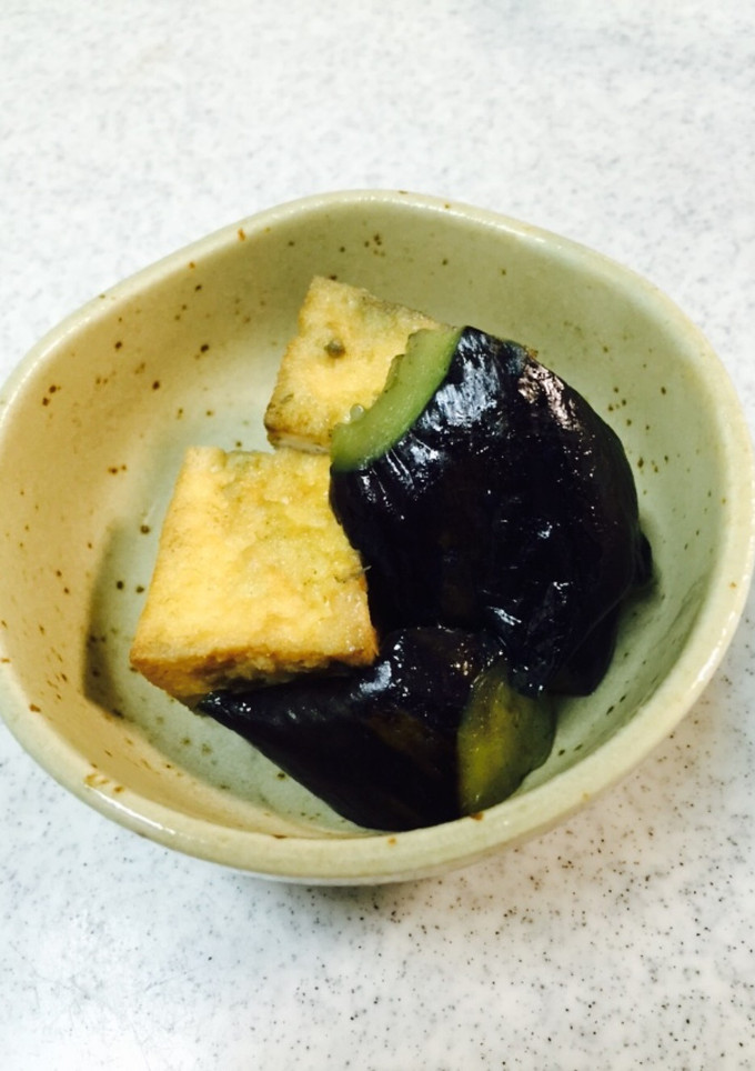 ナスと厚揚げの煮物-レシピのメイン写真