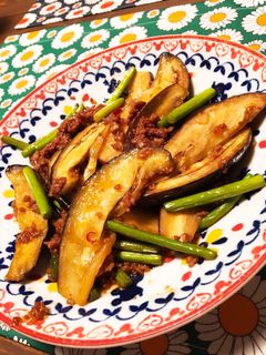 スパイス香る♪カレー麻婆ナス-レシピのメイン写真