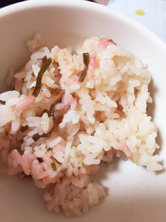 さっぱり梅昆布ご飯-レシピのメイン写真