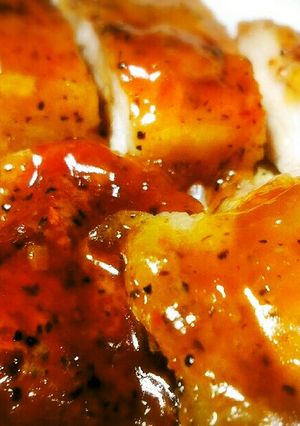 簡単！お弁当や丼◎豚のガーリック照り焼き-レシピのメイン写真