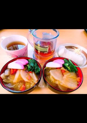 我が家流 簡単お雑煮☆-レシピのメイン写真