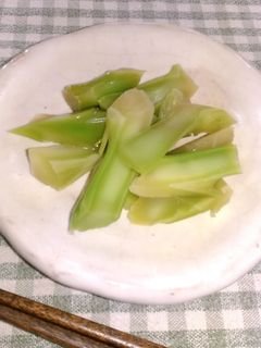 ☆ブロッコリーの茎の味噌漬け☆-レシピのメイン写真