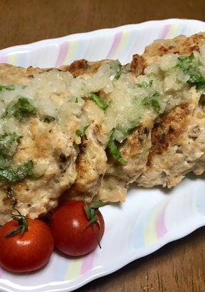 俺流！柔らかヘルシー鯖と長芋のハンバーグ-レシピのメイン写真