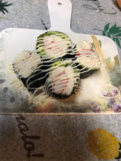 ささ身とカニカマの海苔レタスマヨ巻き-レシピのメイン写真