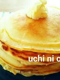 簡単!おうちのホットケーキ-レシピのメイン写真