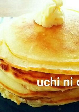 簡単!おうちのホットケーキ-レシピのメイン写真