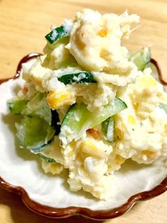 めちゃ旨ポテサラ♪♪-レシピのメイン写真