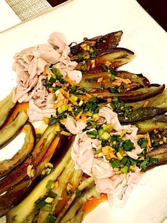 豚しゃぶと蒸し茄子の中華風-レシピのメイン写真