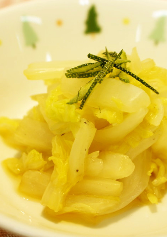 白菜のゆず風味【学校給食】-レシピのメイン写真