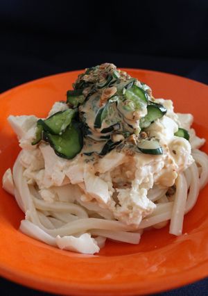 火を使わない簡単美味しい・冷やしうどん-レシピのメイン写真
