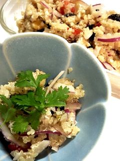 ドライフルーツとキヌアのサラダ-レシピのメイン写真