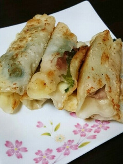 余った餃子の皮で‼豚紫蘇チーズ巻き-レシピのメイン写真