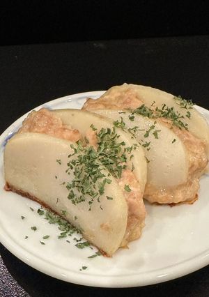 鳥挽き肉のかまぼこ挟み-レシピのメイン写真