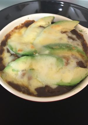 ☆残りカレーで☆アボカド納豆焼きカレー☆-レシピのメイン写真