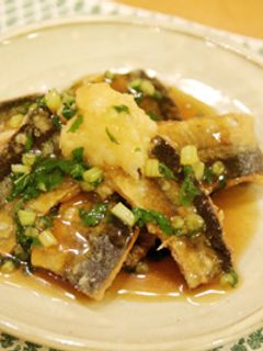 秋刀魚の唐揚げおろしあんかけ-レシピのメイン写真