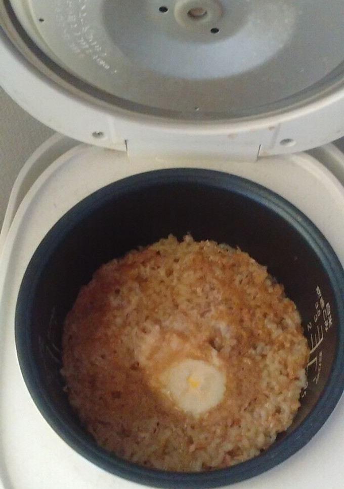 炊飯器で簡単☆ツナ缶と卵の味粥♪-レシピのメイン写真