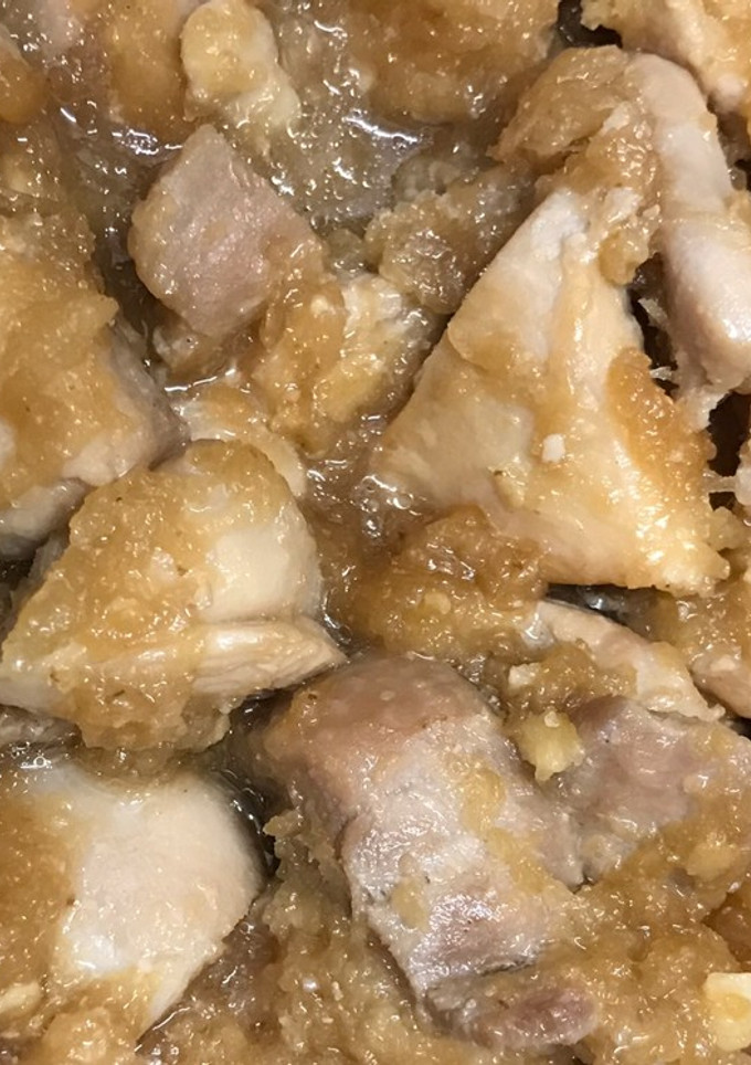 簡単！鶏肉のみぞれ煮-レシピのメイン写真