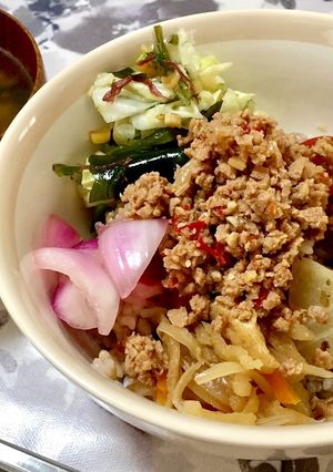 高野豆腐でベジそぼろ-レシピのメイン写真