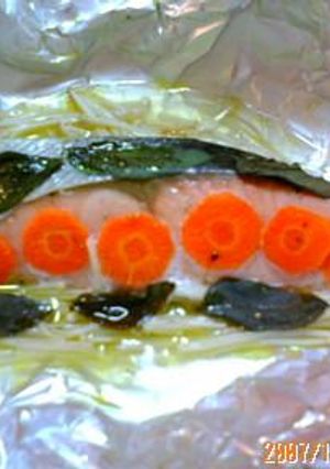オーブントースターで鮭のバジル焼き-レシピのメイン写真