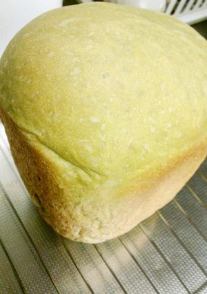 HBにおまかせ青汁食パン♪-レシピのメイン写真