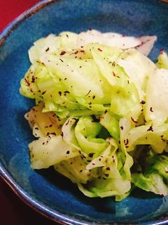 キャベツのゆかり和え-レシピのメイン写真