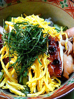 鶏照りちら丼-レシピのメイン写真