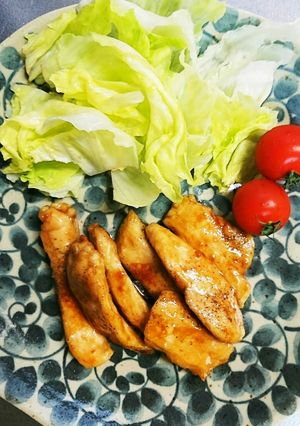 簡単　鶏胸肉の甘辛焼き-レシピのメイン写真