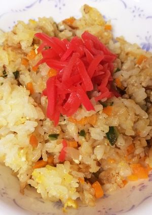 簡単☆あっさり肉なしチャーハン-レシピのメイン写真