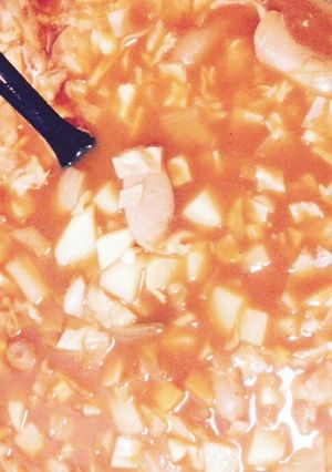 野菜ジュースでミネストローネ風スープ-レシピのメイン写真
