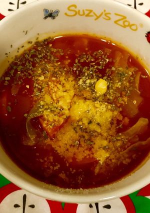 野菜ジュースと残り野菜de簡単スープ☆-レシピのメイン写真