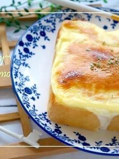 簡単ホワイトソースでクロックムッシュ-レシピのメイン写真