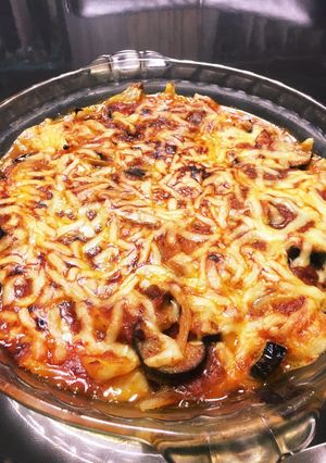 簡単！ナスとポテトのミートソース焼き-レシピのメイン写真
