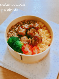 お弁当にも♡我が家のしっとり鶏そぼろ-レシピのメイン写真