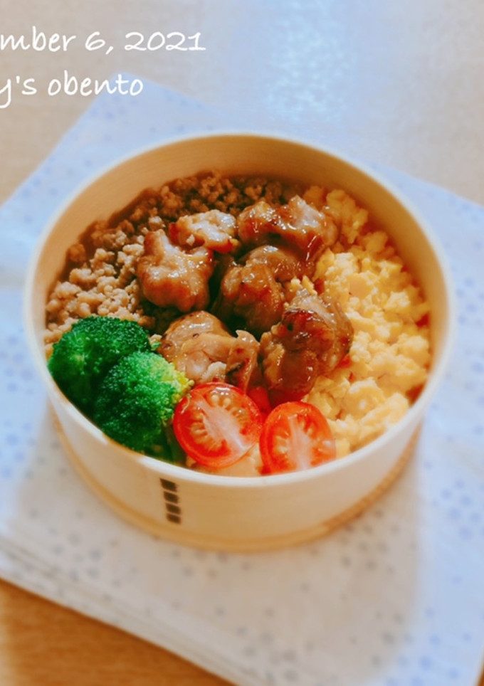 お弁当にも♡我が家のしっとり鶏そぼろ-レシピのメイン写真