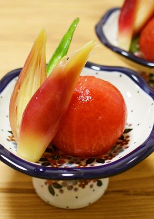 夏野菜の出汁酢漬け-レシピのメイン写真