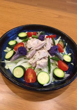 時短＊安心＊鶏ハムのようなしっ鶏ゆで鶏-レシピのメイン写真