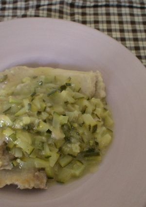 豚肉のズッキーネソースイタリア風-レシピのメイン写真