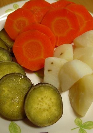 蒸し野菜でできる♪簡単お弁当おかず♪-レシピのメイン写真