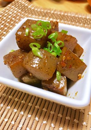 焼肉のタレで。ピリ辛こんにゃく-レシピのメイン写真