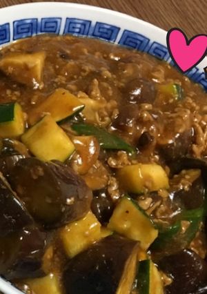簡単アレンジ可能✩麻婆夏野菜-レシピのメイン写真