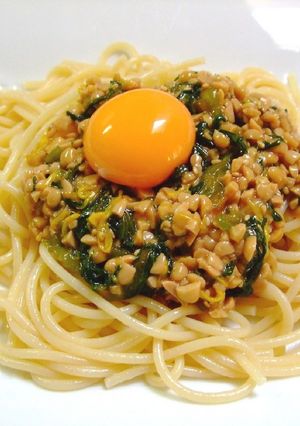 まぜるだけ❤簡単過ぎる❤納豆パスタ-レシピのメイン写真