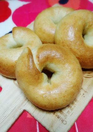 豆腐ベーグル　ホームベーカリーいらず-レシピのメイン写真