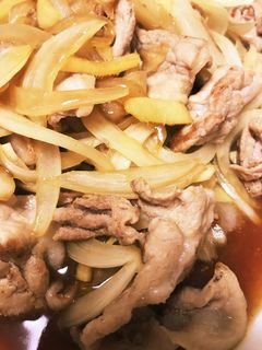手抜きでもおいしく!豚の生姜焼き-レシピのメイン写真