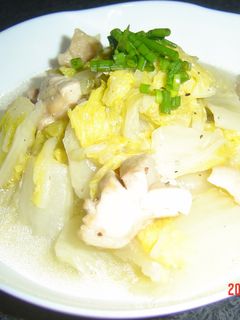 白菜いっぱい蒸し煮-レシピのメイン写真