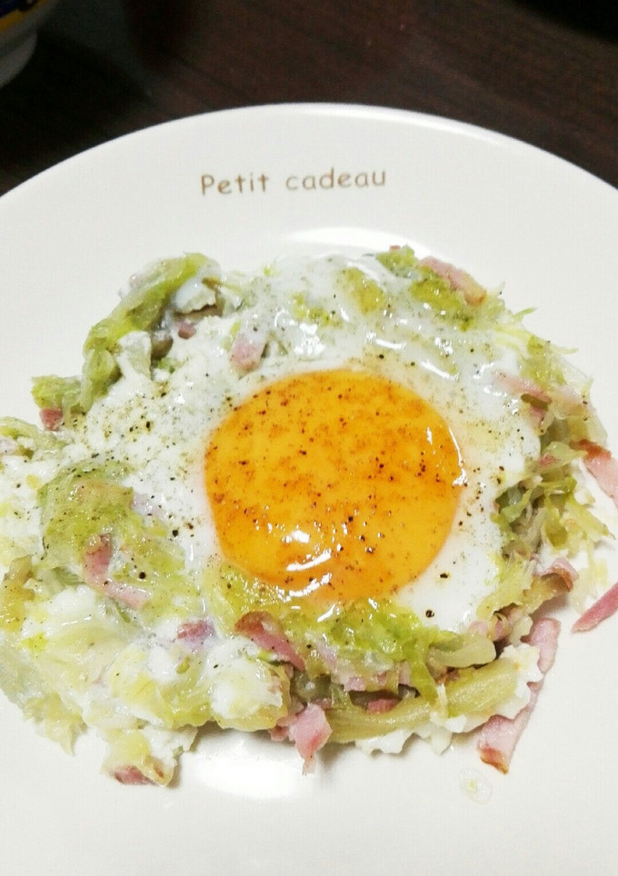 野菜も玉子もとろとろな巣籠もり♥-レシピのメイン写真